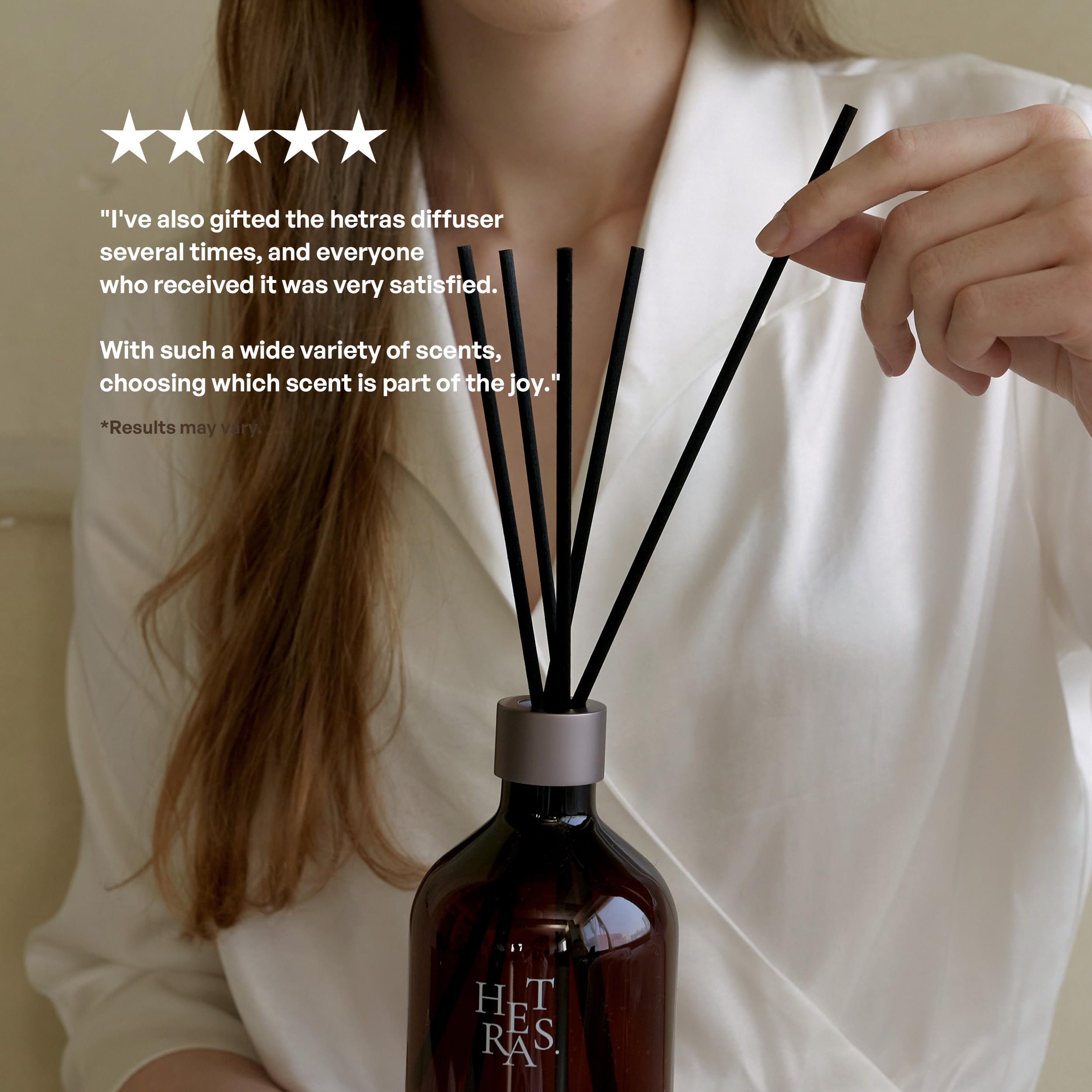 Amazon.com: hetras Premium Reed Diffuser Set (Black Cherry Scent